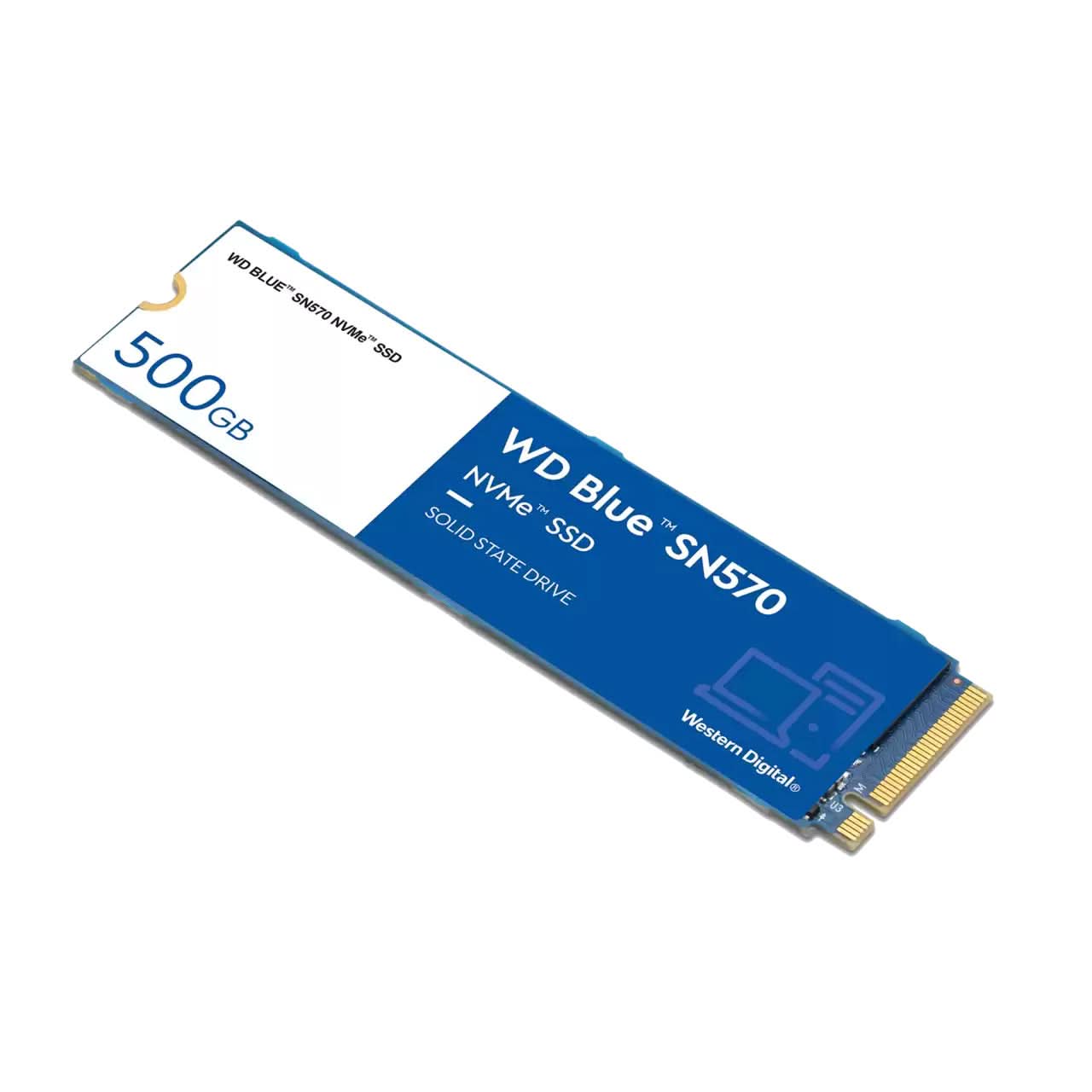 WESTERN DIGITAL 500GB BLUE NVME M.2 SN570 INTERNAL SSD - Image 3
