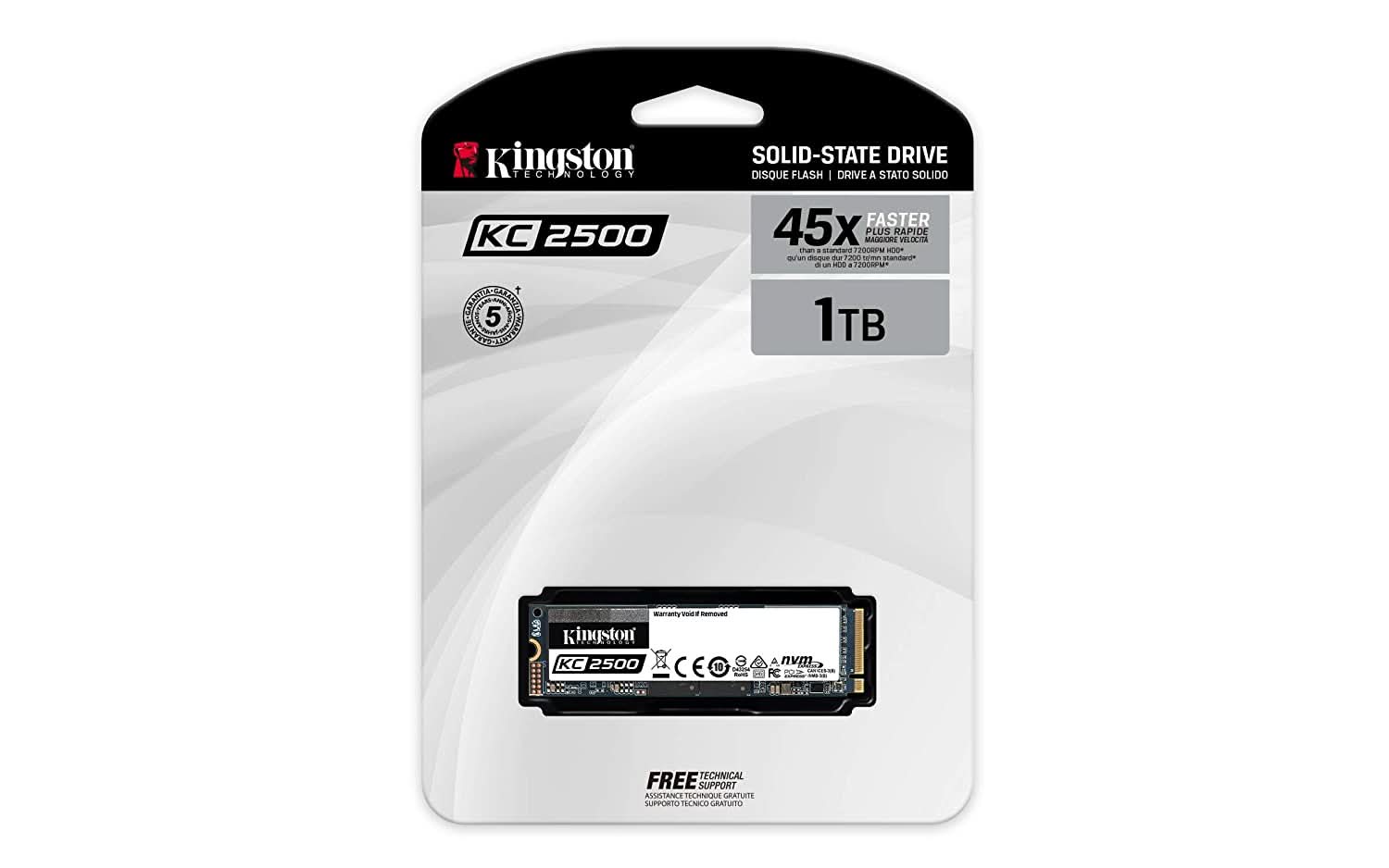 KINGSTON 1TB KC2500 NVME M.2 SSD - Image 3