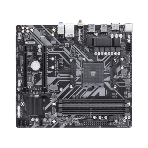 GIGABYTE GA-B450M-DS3H WIFI AMD AM4 MOTHERBOARD - Image 2