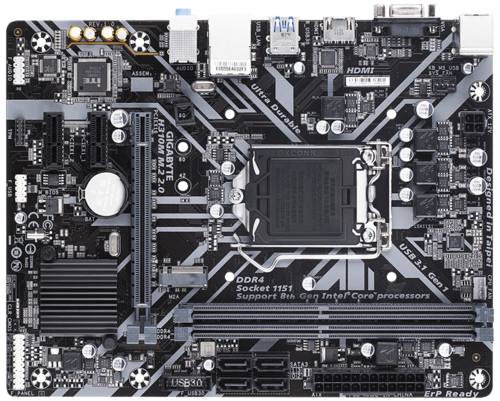GIGABYTE H310M M.2 2.0 MOTHERBOARD - Image 2
