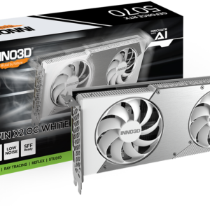 INNO3D RTX 5070 TWIN X2 OC WHITE 12GB GDDR7 GRAPHICS CARD