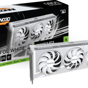 INNO3D RTX 5080 X3 OC WHITE 16GB GDDR7 GRAPHICS CARD