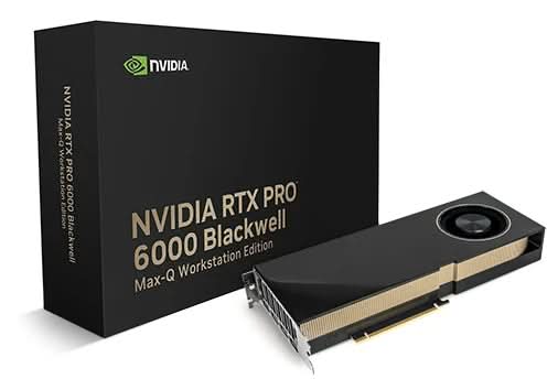 NVIDIA RTX PRO 6000 Blackwell Max-Q 96GB Workstation Edition