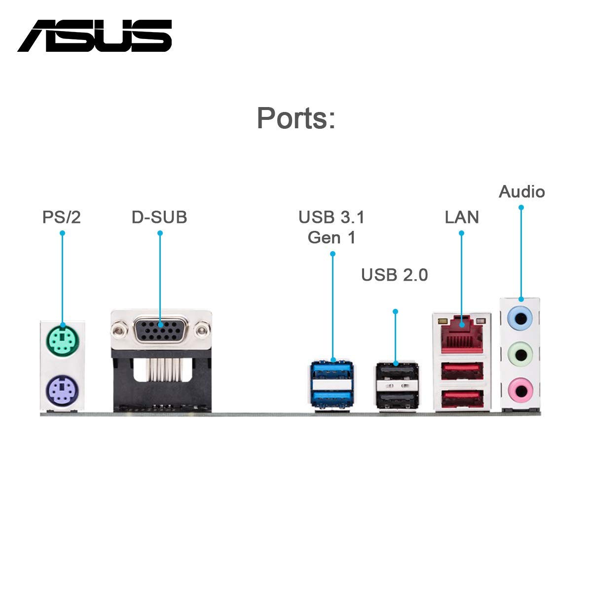 ASUS PRIME H310M CS R2 INTEL LGA1151 MOTHERBOARD - Image 5