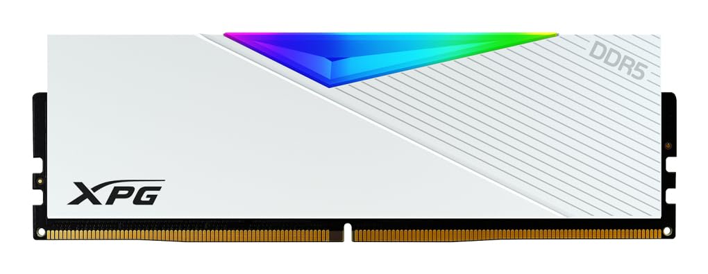 ADATA XPG 32GB D5 6000MHZ LANCER WHITE RGB AX5U6000C3032G-CLAWH - Image 2