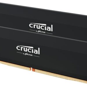 CRUCIAL PRO 64GB (2X32GB) DDR5-6400 UDIMM CL40 BLACK CP2K32G64C40U5B