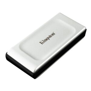 KINGSTON XS2000 500G HIGH PERFORMANCE, READ/WRITE SPEEDS UP TO 2,000MB/S, POCKET-SIZED EXTERNAL PORTABLE SSD, SILVER, USB3.2_GEN_2_X_2 SXS2000/500G