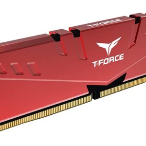 TEAMGROUP T-FORCE VULCAN Z 16GB (16GBX1) DDR4 3600MHZ DESKTOP RAM (RED)