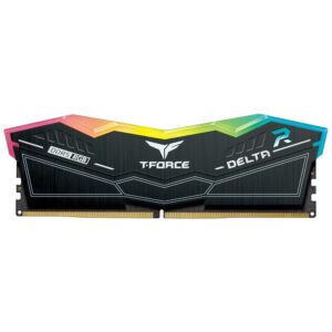 TEAMGROUP T-FORCE DELTA RGB 16GB (16GBX1) DDR5 6000MHZ DESKTOP RAM (BLACK)