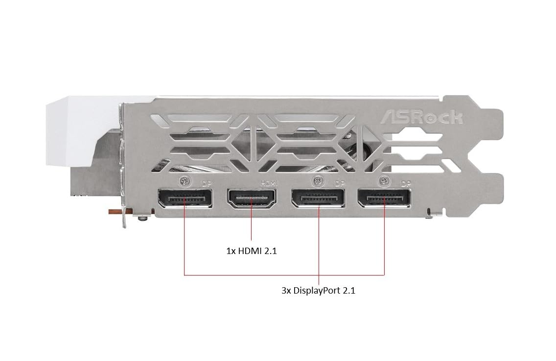 ASROCK RX 7600 STEEL LEGEND OC 8GB GRAPHICS CARD - Image 5