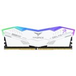 TEAMGROUP T-FORCE DELTA RGB 32GB (32GBX1) DDR5 5600MHZ DESKTOP RAM (WHITE)