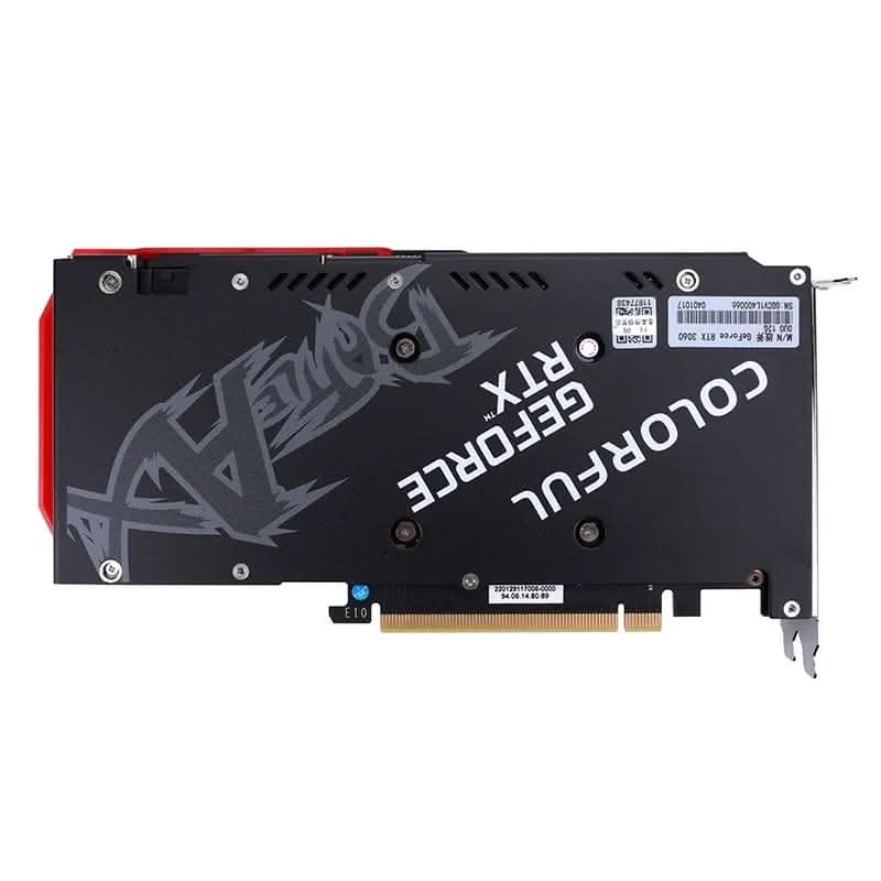 COLORFUL GEFORCE RTX 3060 12GB BATTLE AX DUO GRAPHIC CARD - Image 4