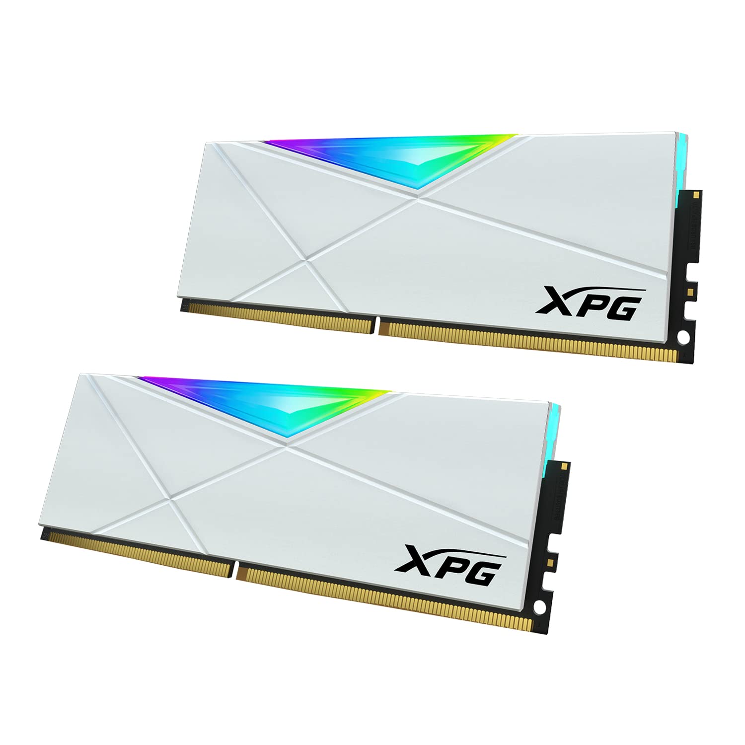 ADATA XPG 16GB D4 3200MHZ SW50 RGB DESKTOP RAM WHITE AX4U320016G16A-SW50 - Image 3