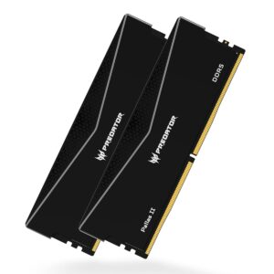 PREDATOR PALLASII DDR5 HEATSINK U-DIMM 6000MHZ 32GB (16GB*2) BLACK BL.9BWWR.433