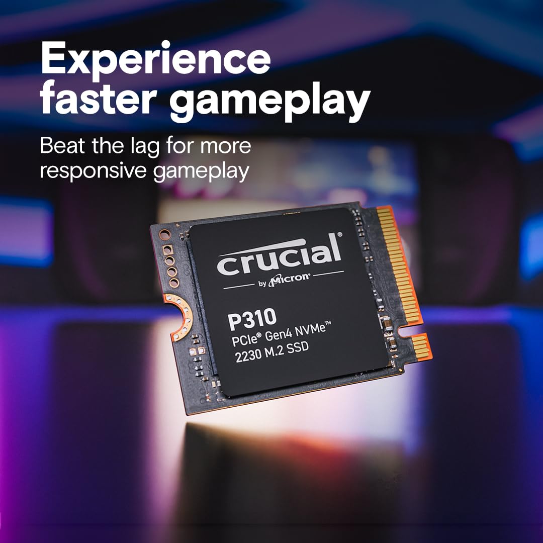 CRUCIAL P310 1TB PCIE GEN4 2230 NVME M.2 SSD CT1000P310SSD2 - Image 4