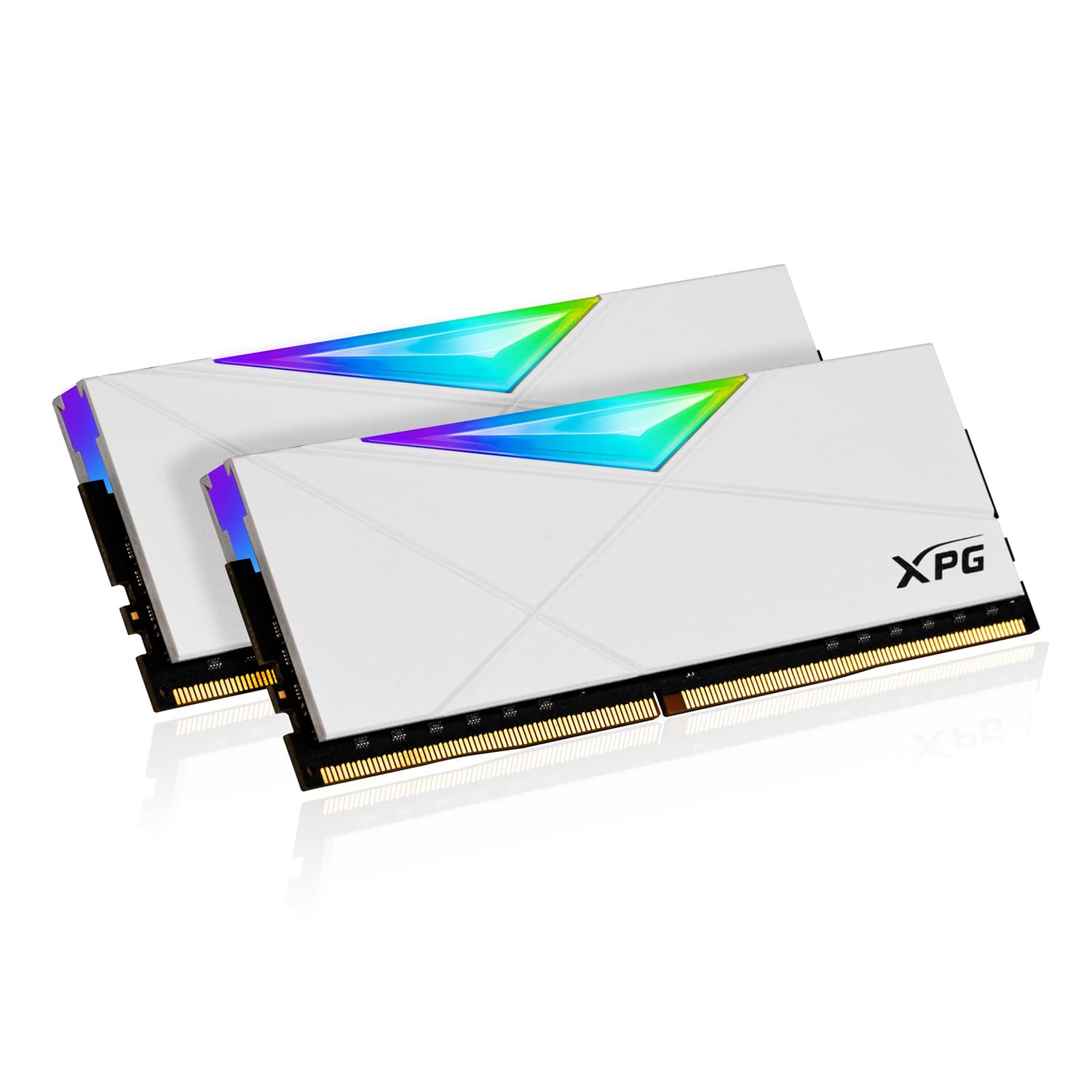 ADATA XPG 16GB D4 3200MHZ SW50 RGB DESKTOP RAM WHITE AX4U320016G16A-SW50 - Image 2