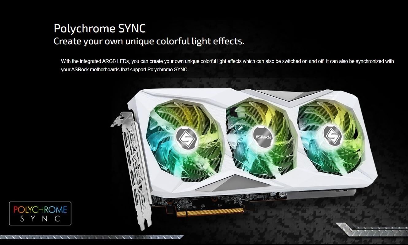 ASROCK RX 7600 STEEL LEGEND OC 8GB GRAPHICS CARD - Image 6