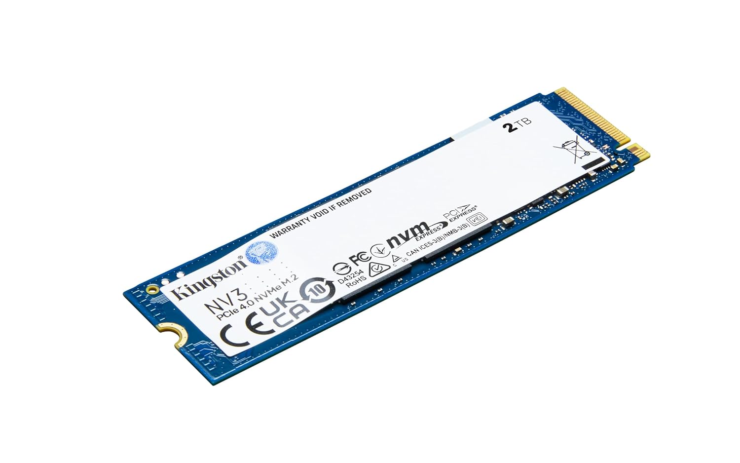 KINGSTON 2000G NV3 M.2 2280 NVME SSD SNV3S/2000G - Image 2
