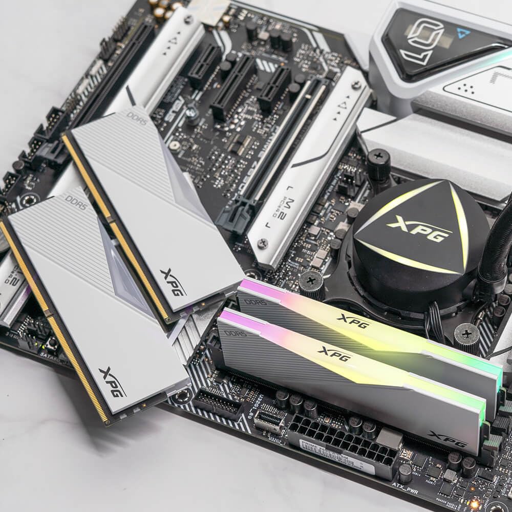 ADATA XPG 32GB D5 6000MHZ LANCER WHITE RGB AX5U6000C3032G-CLAWH - Image 5