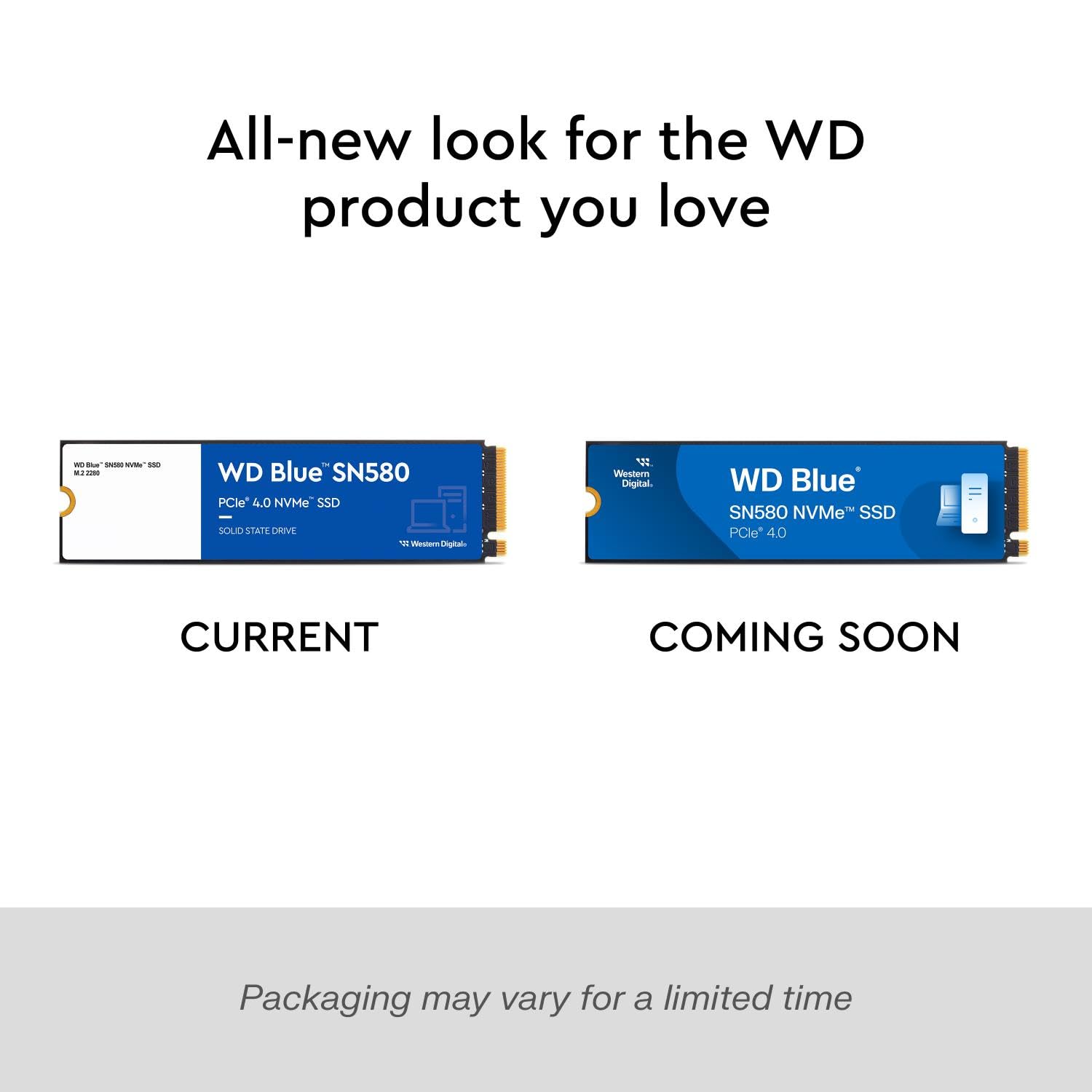 WESTERN DIGITAL BLUE SN580 PCIE GEN 4 NVME SSD INTERNAL STORAGE, 500GB - Image 7