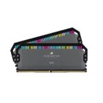 CORSAIR DOMINATOR PLATINUM RGB DDR5 RAM 64GB (2X32GB) 6000MHZ CL30- GRAY (CMT64GX5M2B6000Z30)