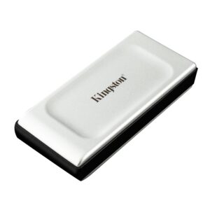 KINGSTON XS2000 1TB HIGH PERFORMANCE, READ/WRITE SPEEDS UP TO 2,000MB/S, POCKET-SIZED PORTABLE EXTERNAL SSD, SILVER, USB3.2_GEN_2_X_2 SXS2000/1000G