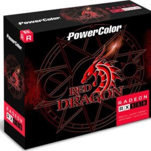 POWER COLOR RED DRAGON AMD RX550 2GB GDDR5 GRAPHICS CARD