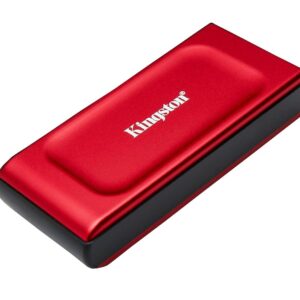 KINGSTON XS1000 2TB PORTABLE SSD RED| POCKET-SIZED | USB 3.2 GEN 2 | EXTERNAL SOLID STATE DRIVE | UP TO 1050MB/S | SXS1000R/2000G