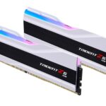 GSKILL MEMORY F5-6000J3040G32GX2-TZ5RW - 64GB (32GBX2) 6000MHZ TRIDENT Z5 DDR5 RGB WHITE CL30