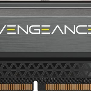 CORSAIR VENGEANCE 32GB RAM (1X32GB) DDR5 DRAM 5600MHZ BLACK CMK32GX5M1B5600C40