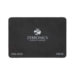 ZEBRONICS SD13 128GB SSD,ULTRA LOW POWER CONSUMPTION, S.M.A.R.T. THERMAL MANAGEMENT AND SILENT OPERATION.