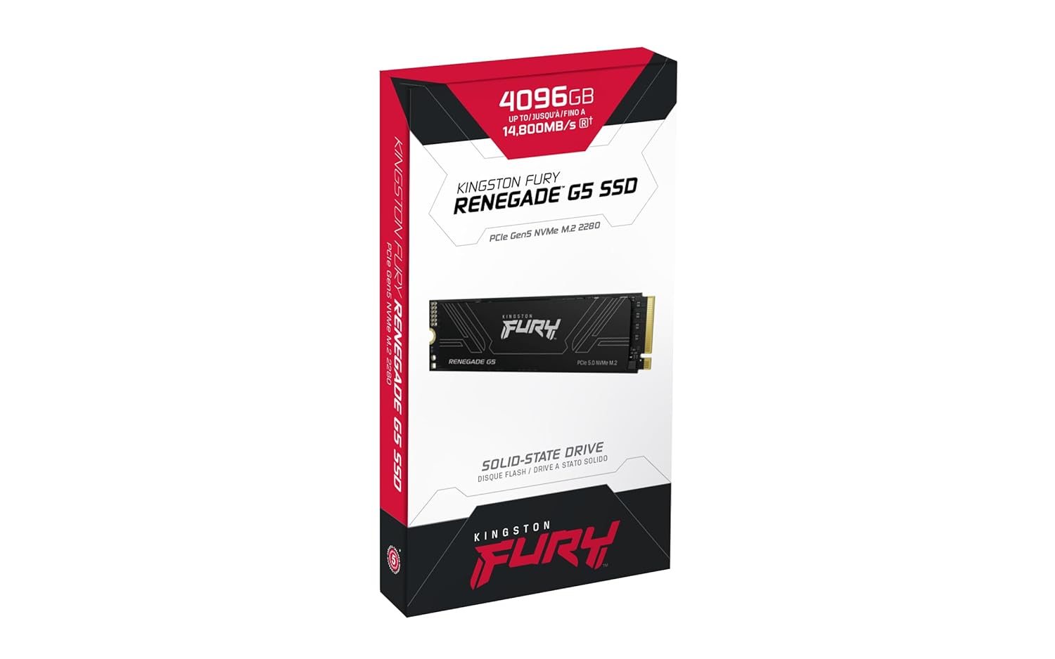 KINGSTON FURY RENEGADE G5 1TB | PCIE 5.0X4 M.2 2280 | SEQ. READ SPEEDS UP TO 14,800MB/S | 5 YEAR WARRANTY | SFYR2S/4T0 - Image 4