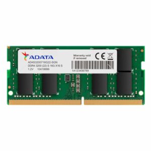 ADATA 8GB DDR4 3200 MHZ SO- DIMM LAPTOP MEMORY RAM - AD4S32008G22-SGN