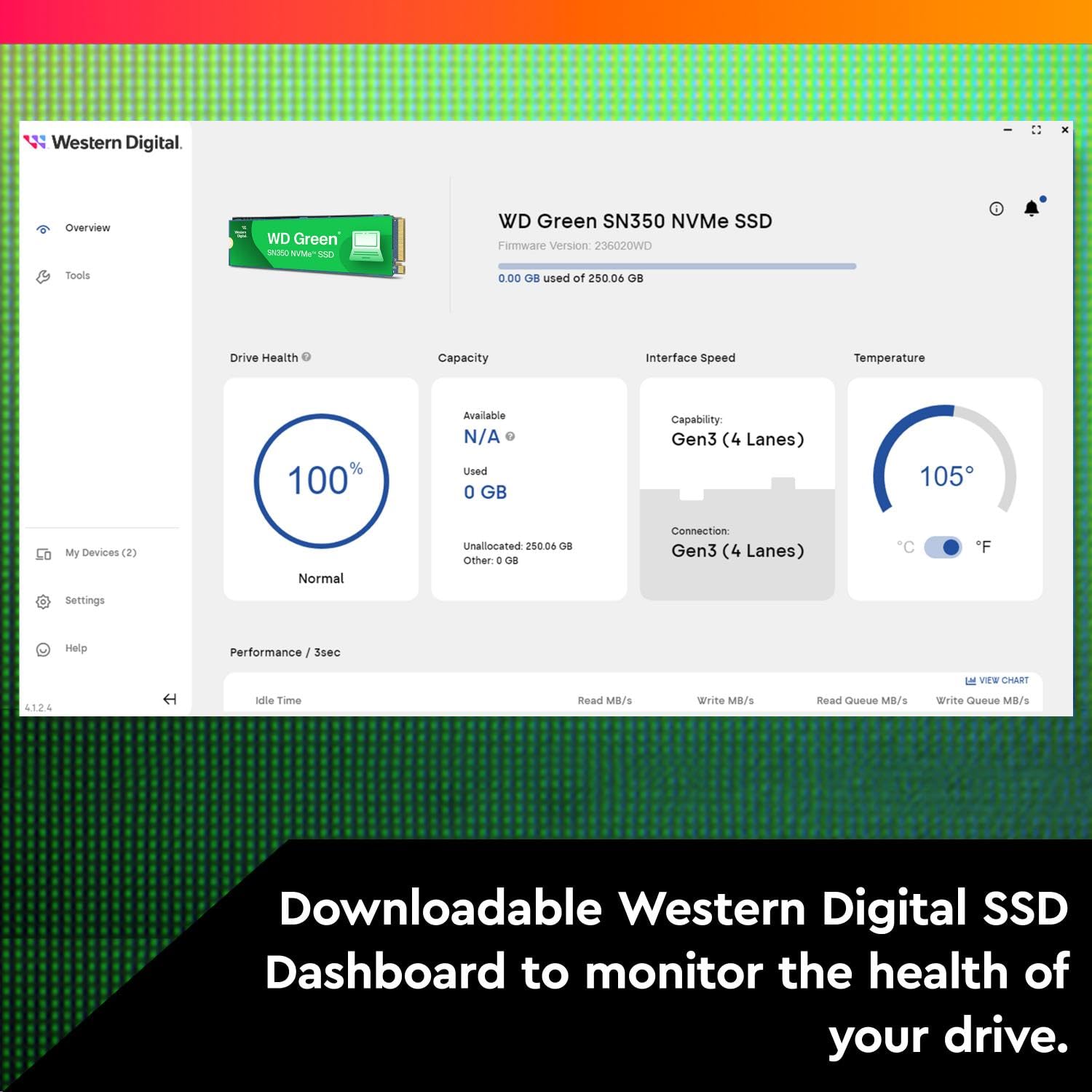 WESTERN DIGITAL GREEN SN350 NVME 250GB - WDS250G2G0C - Image 6