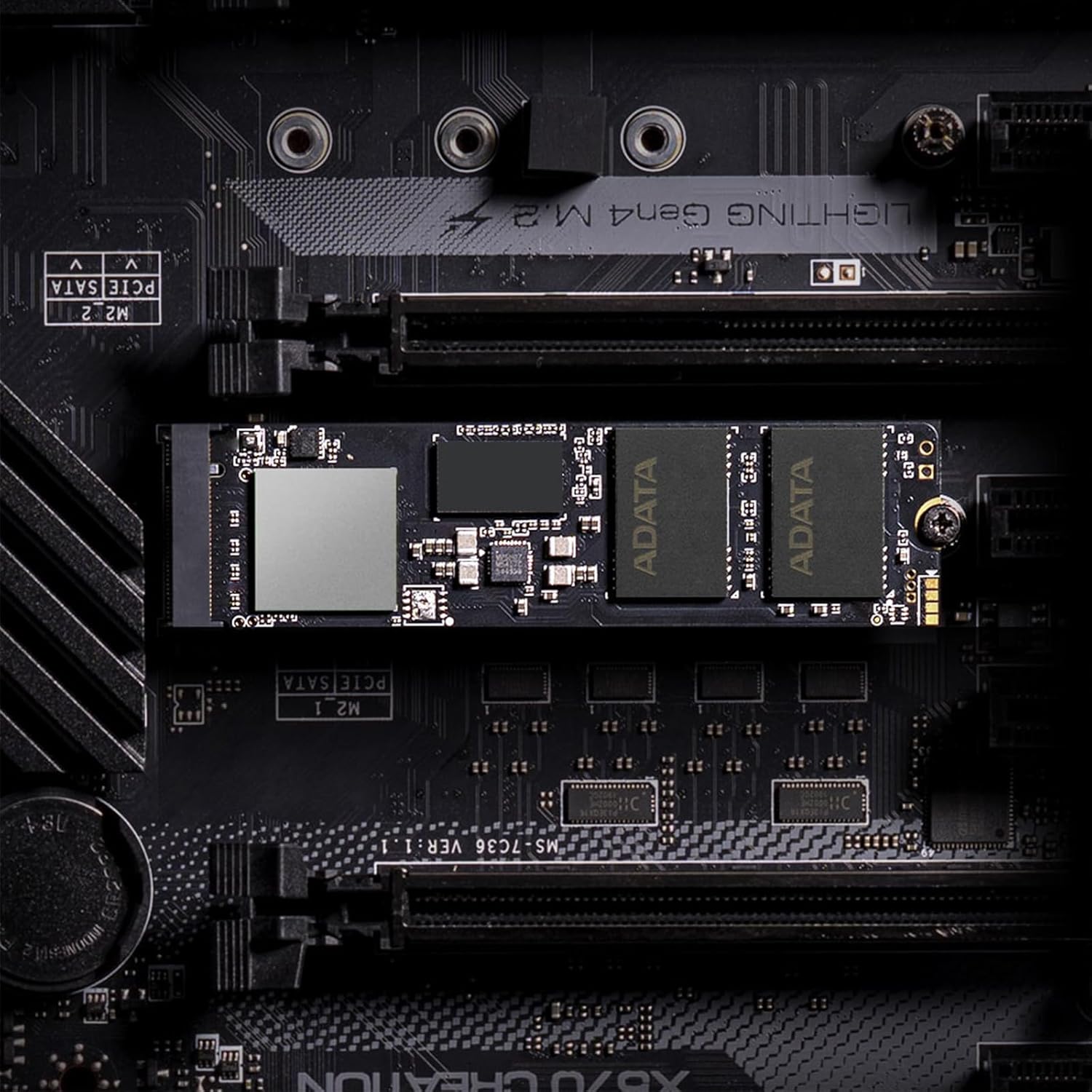XPG GAMMIX S70B BLADE M.2 NVME 512GB PCIE GEN4 2280 INTERNAL GAMING SSD AGAMMIXS70B-512G-CS - Image 7