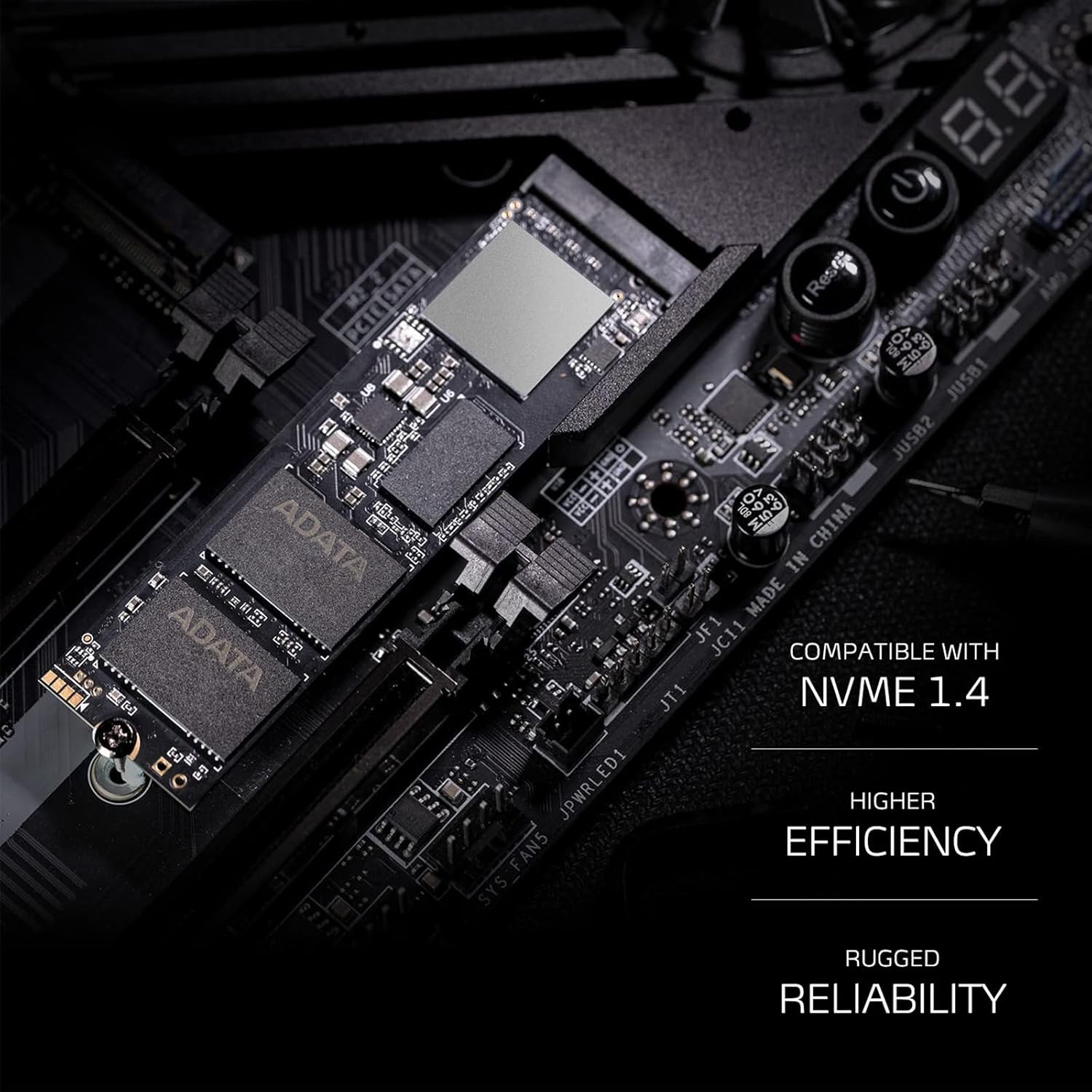 XPG GAMMIX S70B BLADE M.2 NVME 512GB PCIE GEN4 2280 INTERNAL GAMING SSD AGAMMIXS70B-512G-CS - Image 4