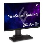 VIEWSONIC 60.96 CM (24") FHD FAST IPS 240HZ 0.5MS PREMIUM GAMING MONITOR,BLUR BUSTERS 2.0 CERTIFIED, VESA HDR 400, HEIGHT ADJUSTMENT, TILT, PIVOT, SWIVEL, HDMI,DP, USB A,B &104% SRGB-XG2431