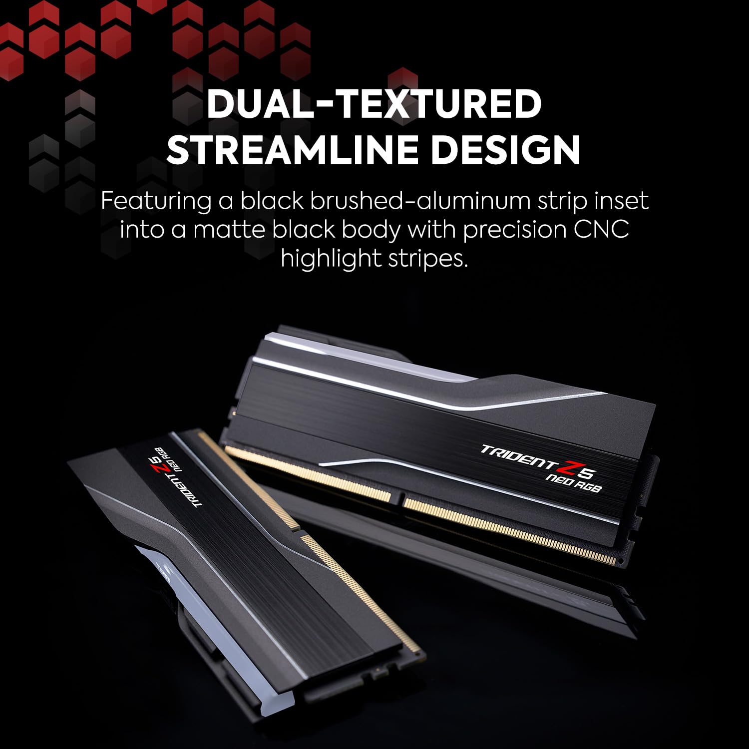 GSKILL MEMORY F5-6000J3038F16GX2-TZ5NR -32GB (16GBX2) 6000MHZ TRIDENT Z5 NEO RGB CL30 - Image 4