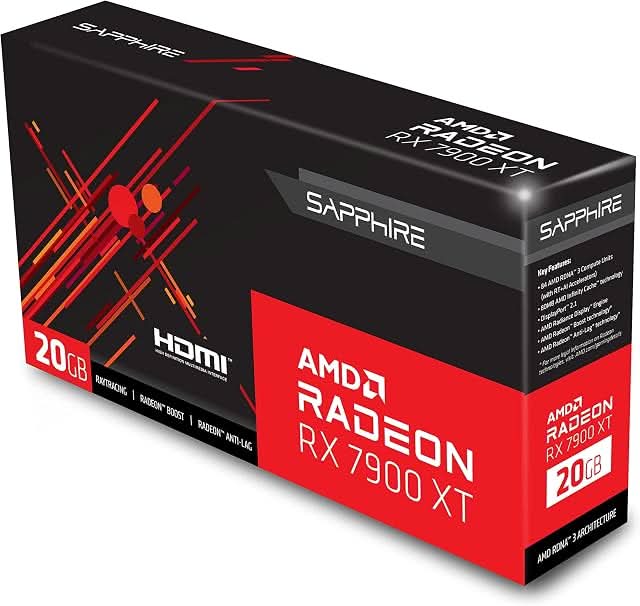 Sapphire AMD Radeon RX 7900 XT 20GB GDDR6 Gaming Graphics Card - Image 7