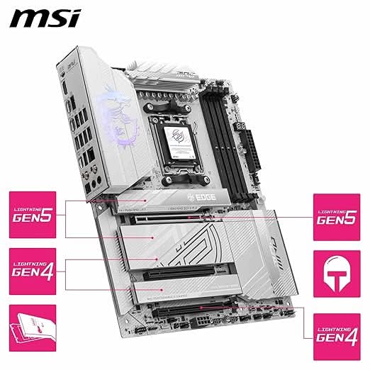 MSI MPG X870E Edge TI WiFi Motherboard - Image 5