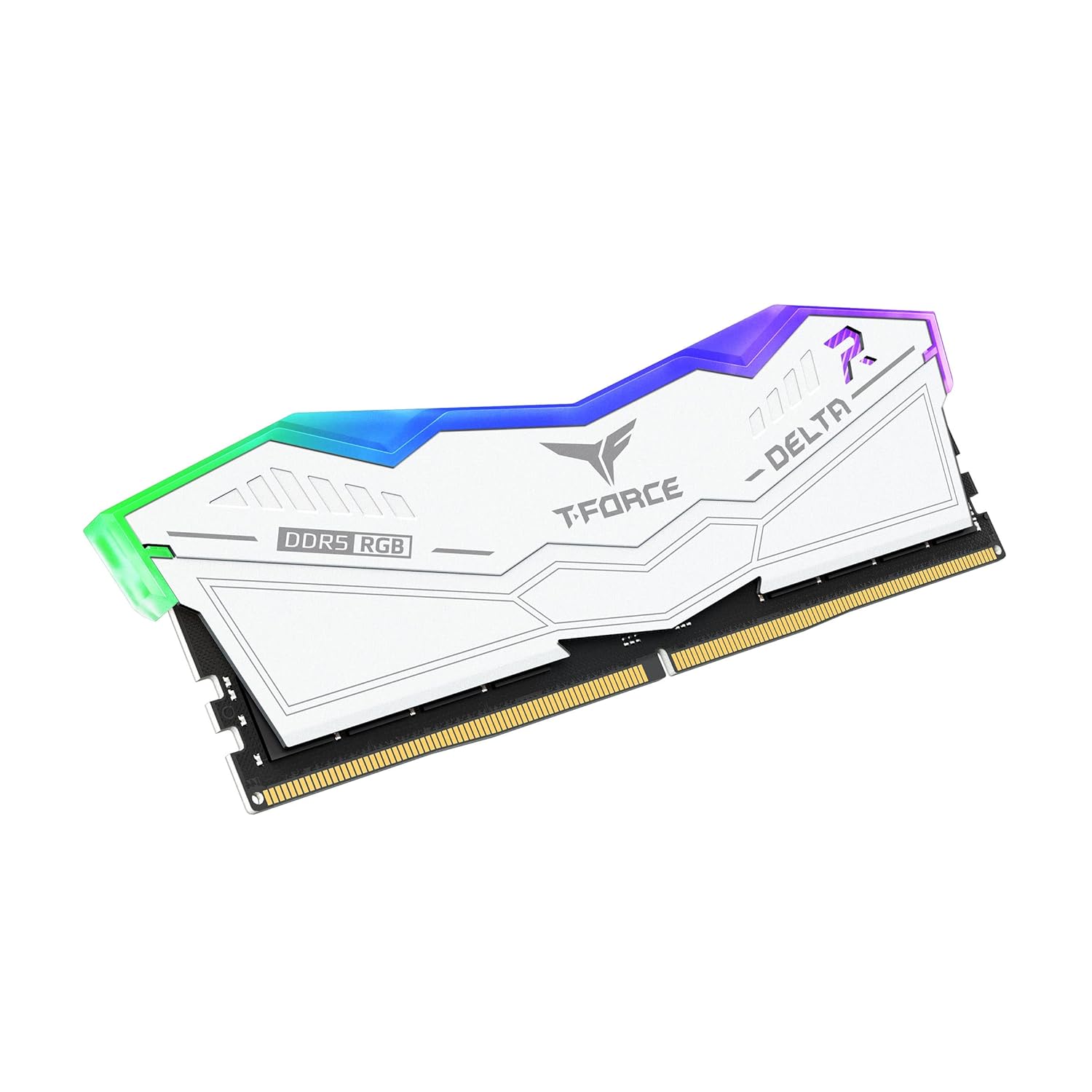 TEAMGROUP T-FORCE DELTA RGB 64GB (32GBX2) DDR5 6000MHZ DESKTOP RAM (WHITE) - Image 7