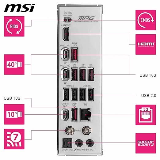 MSI MPG X870E Edge TI WiFi Motherboard - Image 6