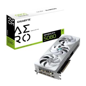 GIGABYTE GV-N5080AERO OC-16GD GEFORCE RTX 5080 AERO OC 16GB GRAPHIC CARD