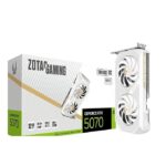 ZOTAC Gaming GeForce RTX 5070 Twin Edge OC 12 GB GDDR7 Graphics Card - White