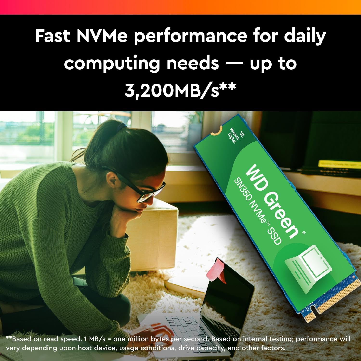 WESTERN DIGITAL GREEN SN350 NVME 250GB - WDS250G2G0C - Image 4