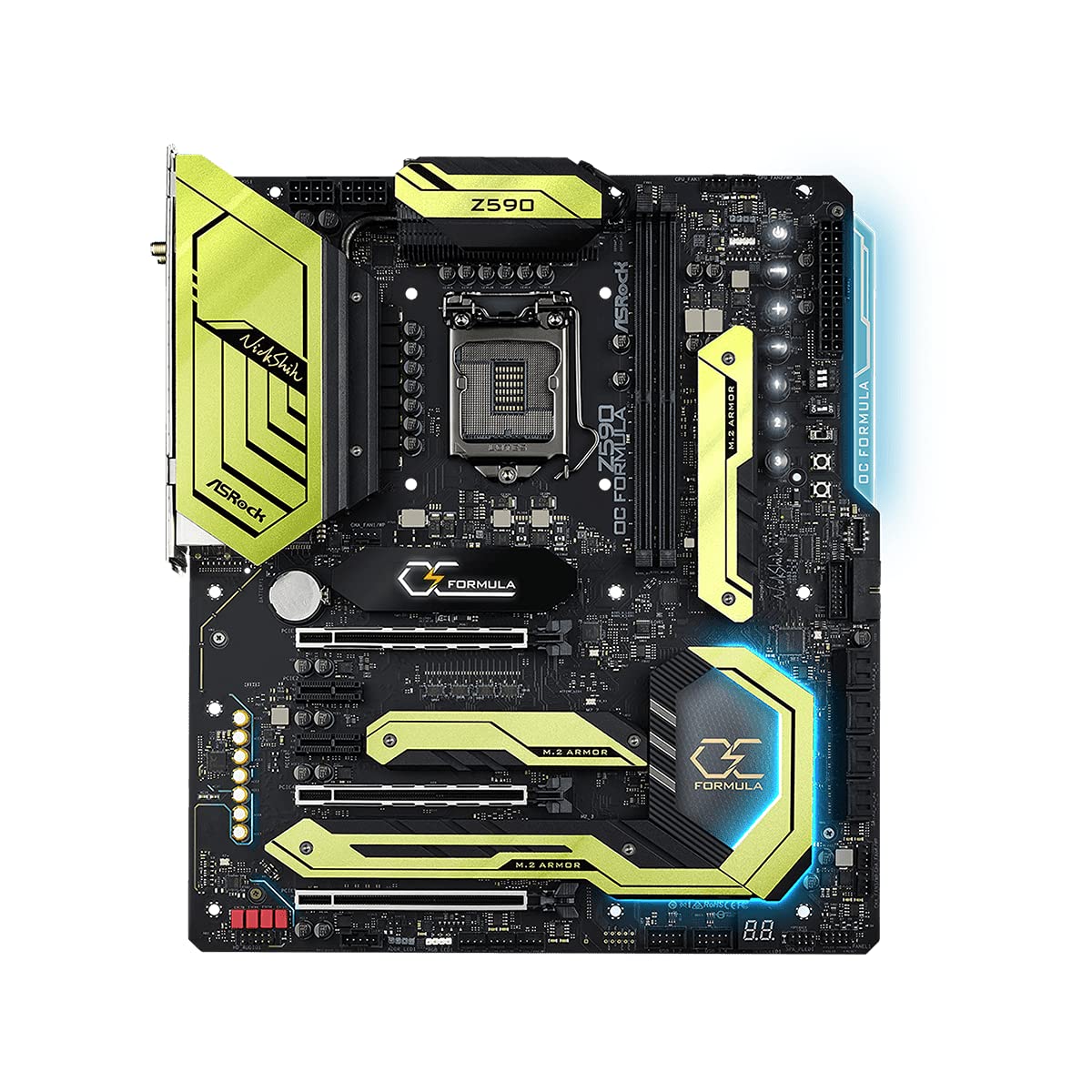 ASROCK Z590 OC FORMULA DDR4 INTEL MOTHERBOARD - Image 2
