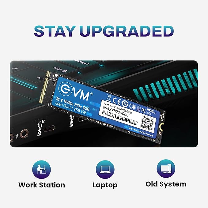 EVM 256GB NVME M.2 SSD EVMNV/256GB - Image 4