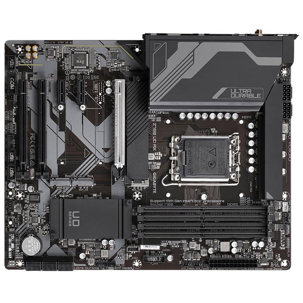 GIGABYTE GA-Z790 UD AX DDR5 INTEL LGA1700 MOTHERBOARD - Image 5