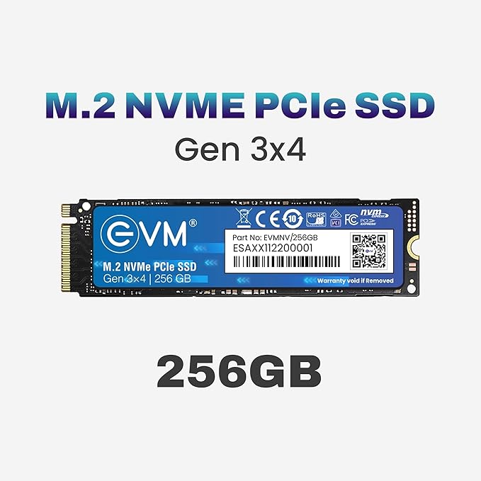 EVM 256GB NVME M.2 SSD EVMNV/256GB - Image 2