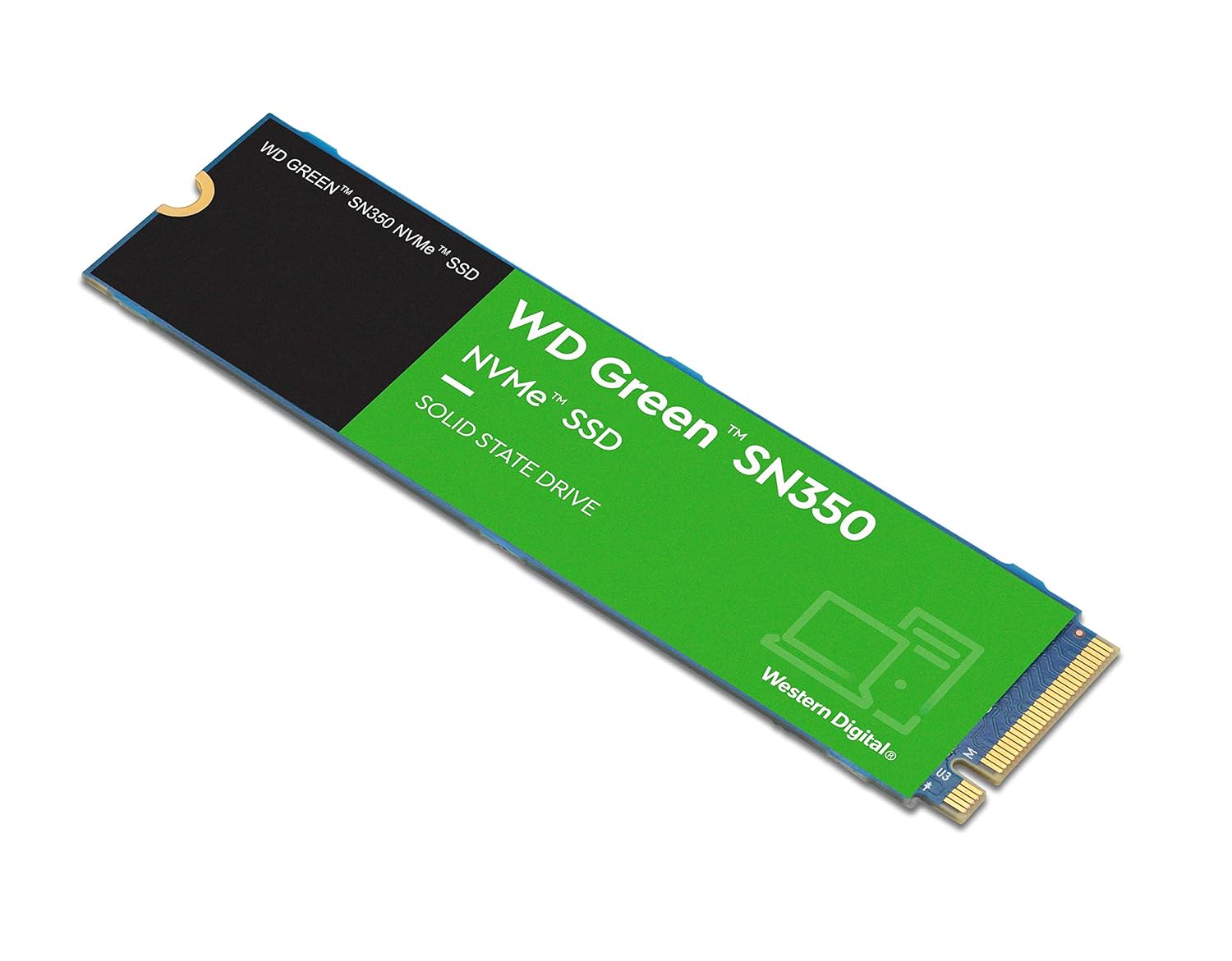 Western Digital Green SN350 NVMe 500GB - WDS500G2G0C SSD - Image 4